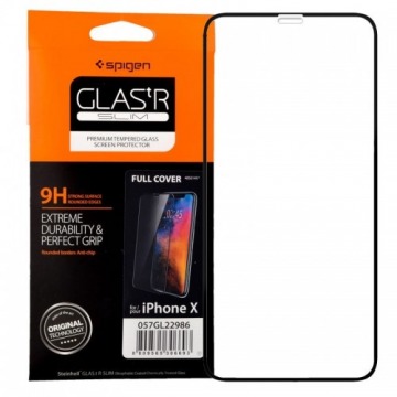 Szkło do etui Spigen Glas.tr Slim iPhone 11 Pro / Xs / X, czarne