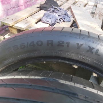 Opony 285/40 x 21 Continental lato - Opony do aut osobowych - Bydgoszcz - zdjęcie 6