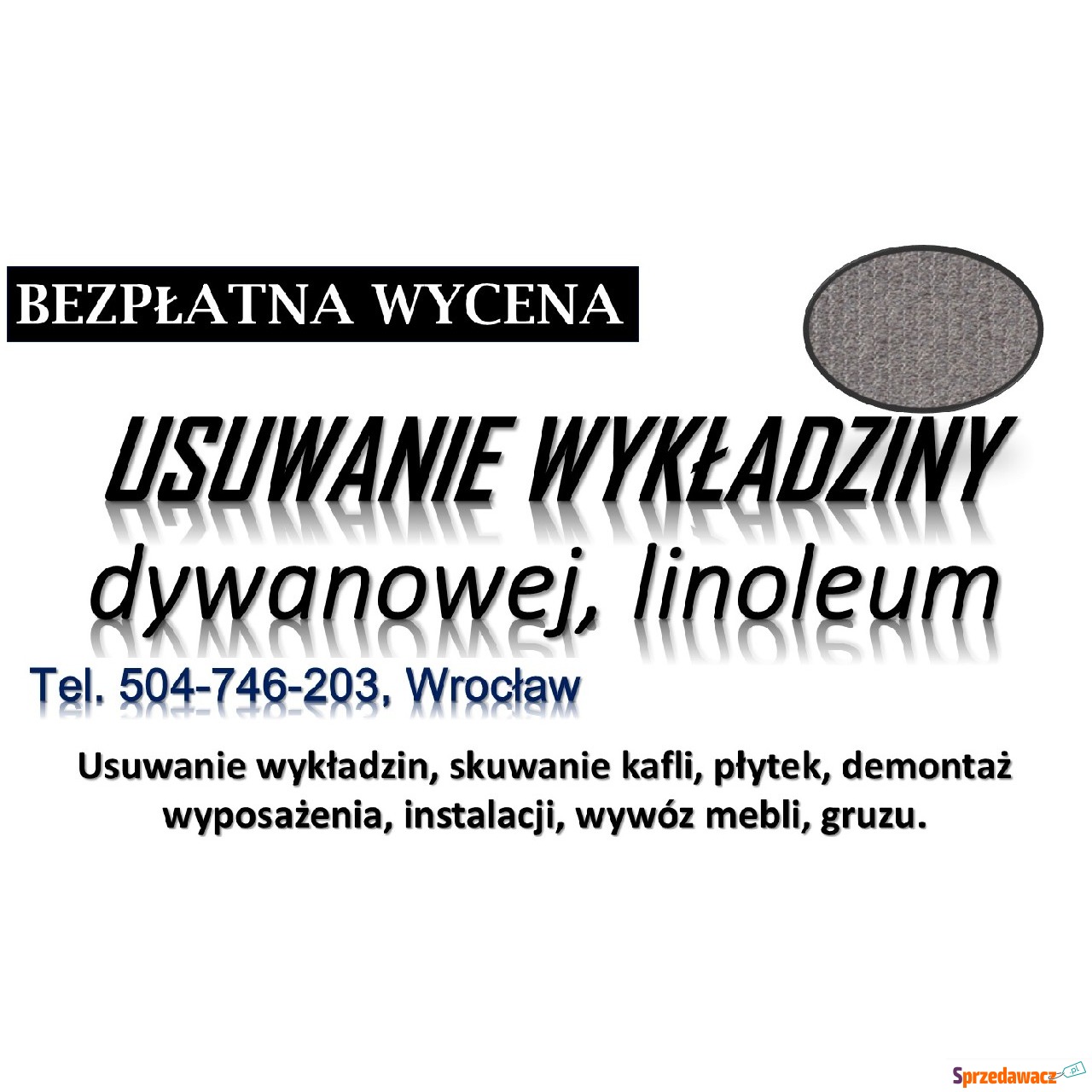 Usunięcie płytek pcv i wykładz...