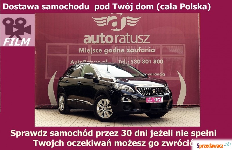 Peugeot 3008  SUV 2018,  1.6 - Na sprzedaż za 76 900 zł - Warszawa