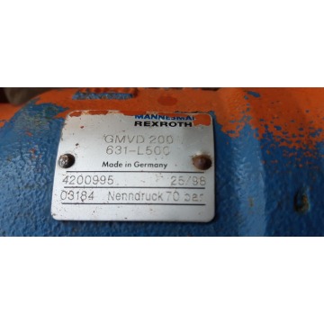 Hydromotor Rexroth GMVD200 631-L500