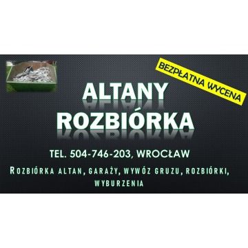 Rozbiórka garażu cennik, tel. 504-746-203 Wro... - Usługi remontowo-budowlane - Wrocław - zdjęcie 3