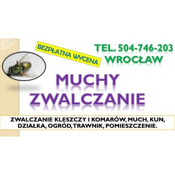 Zwalczanie much, Wrocław, tel. 504-746-203. Dezynfekcja, cennik usługi.