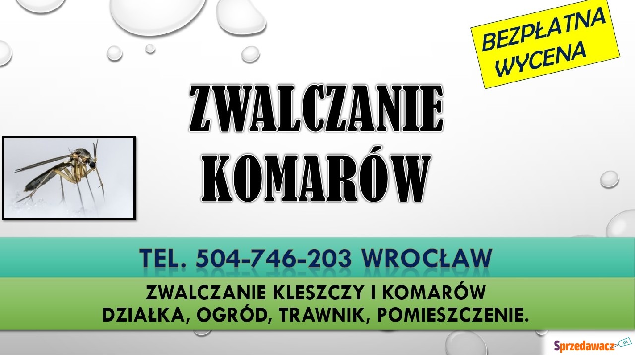 Odkomarzanie działki, Wrocław,...