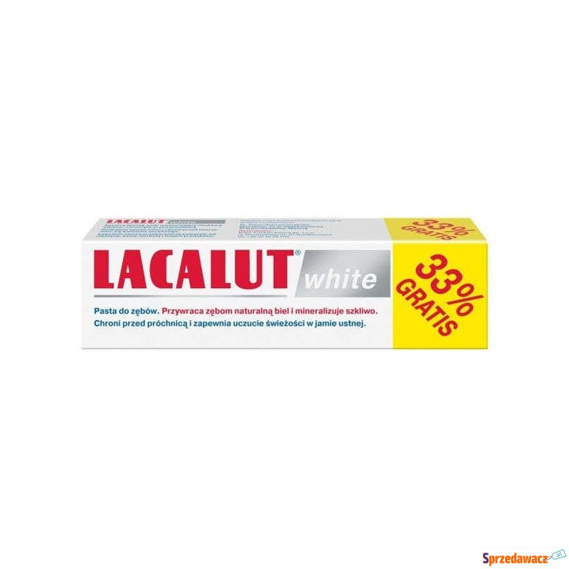 Lacalut white pasta do zębów 100ml - Higiena jamy ustnej - Starachowice
