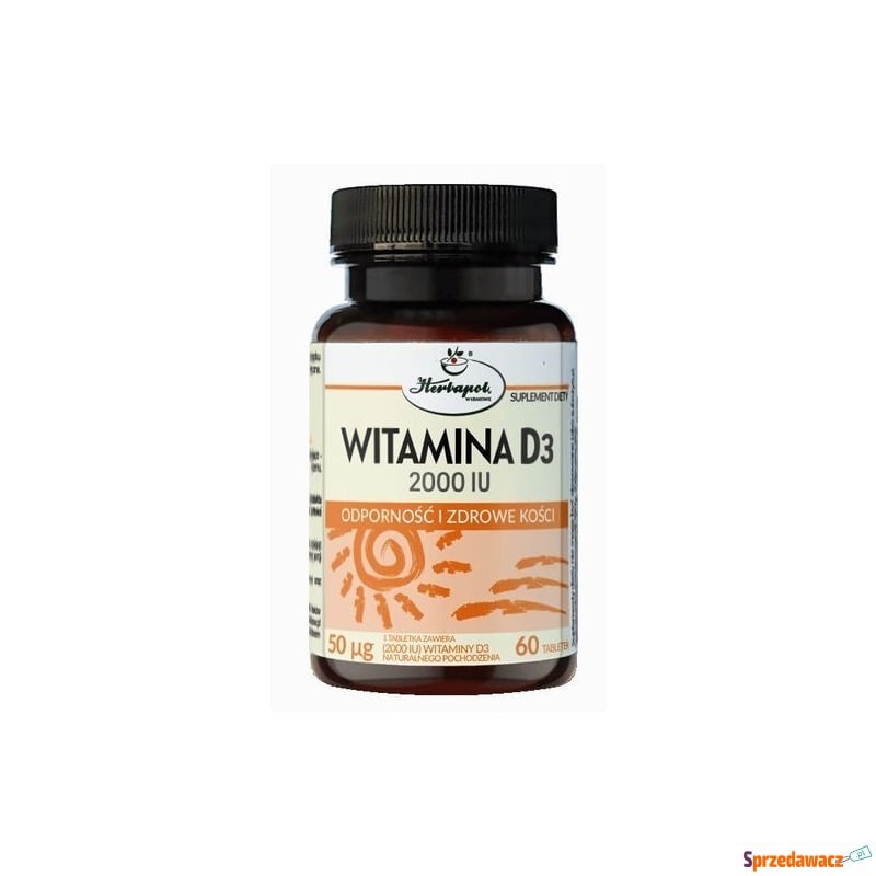 Witamina d3 2000 x 60 tabletek - Witaminy i suplementy - Kielce