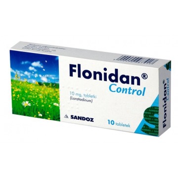 Flonidan control 10mg x 10 tabletek