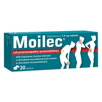 Moilec 7,5mg x 20 tabletek