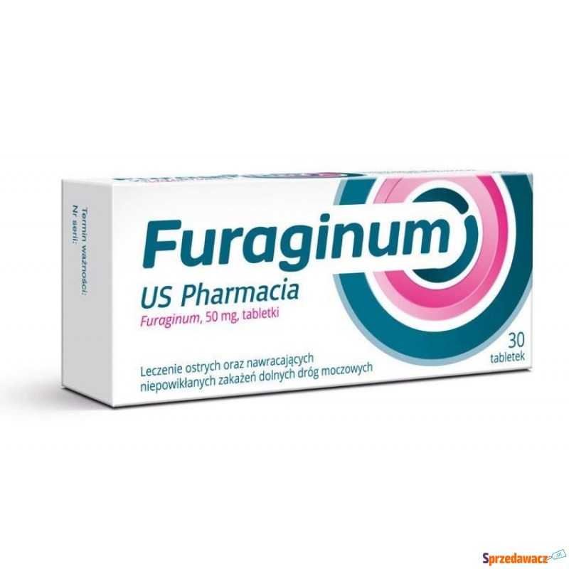 Furaginum us pharmacia 50mg x 30 tabletek - Witaminy i suplementy - Sochaczew