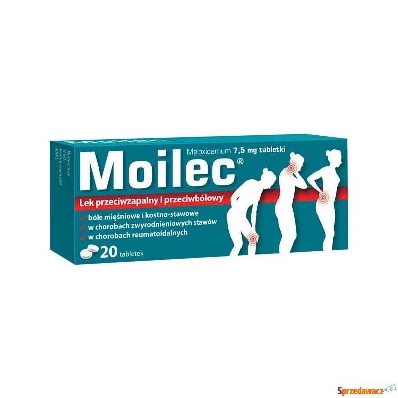 Moilec 7,5mg x 20 tabletek - Witaminy i suplementy - Bielsko-Biała