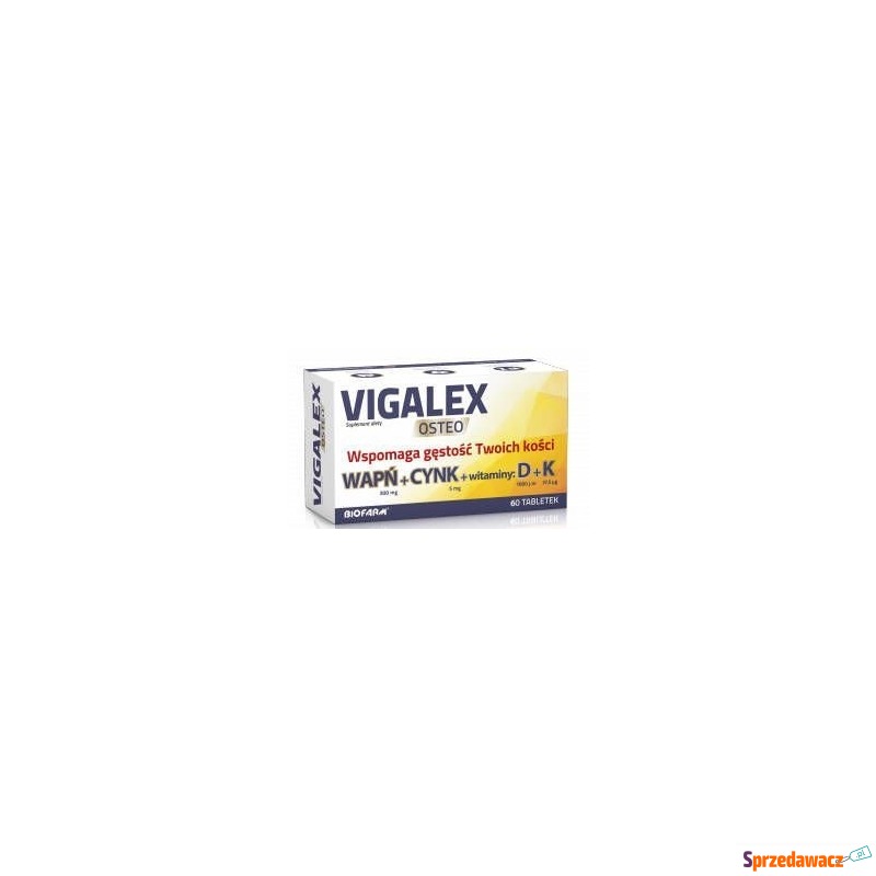 Vigalex osteo x 60 tabletek - Witaminy i suplementy - Puławy