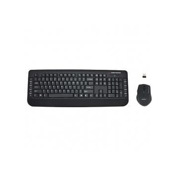 Zestaw klawiatura + mysz mechaniczna Esperanza EK120 (USB 2.0; kolor czarny; optyczna)