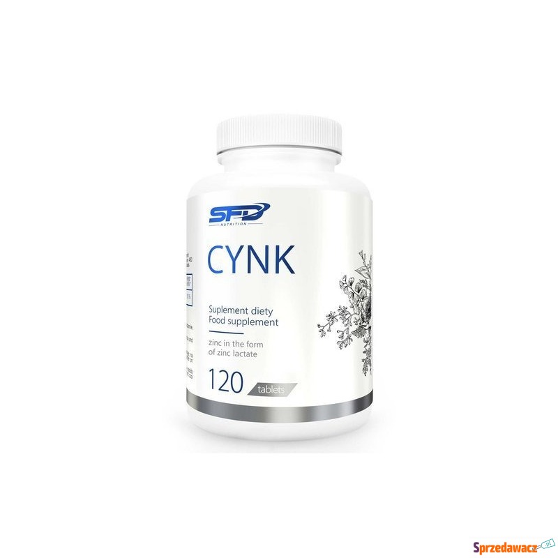 Sfd cynk x 120 tabletek - Witaminy i suplementy - Chocianowice