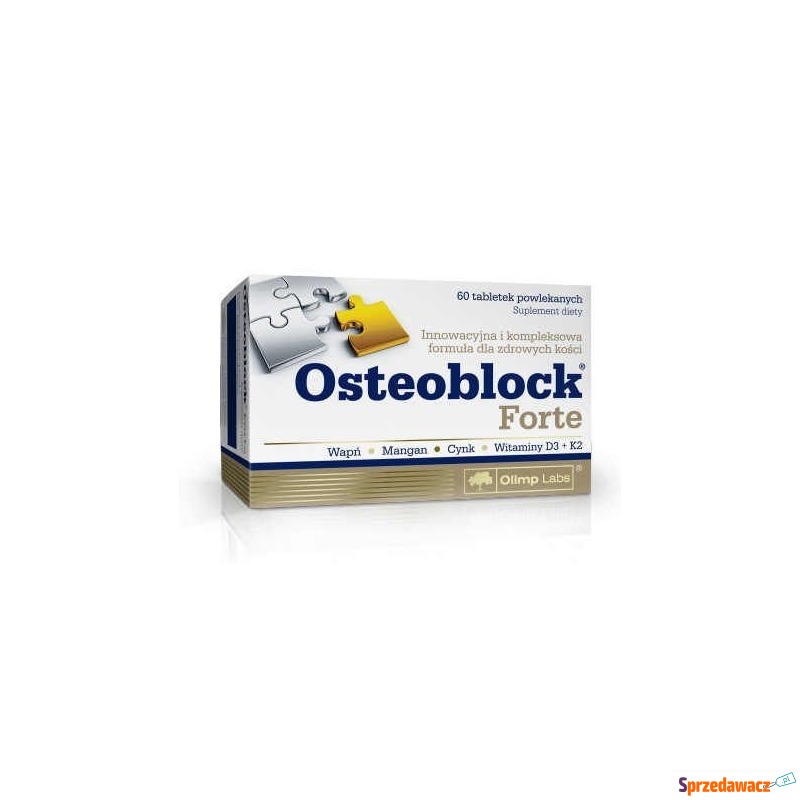 Olimp osteoblock forte x 60 tabletek - Witaminy i suplementy - Konin