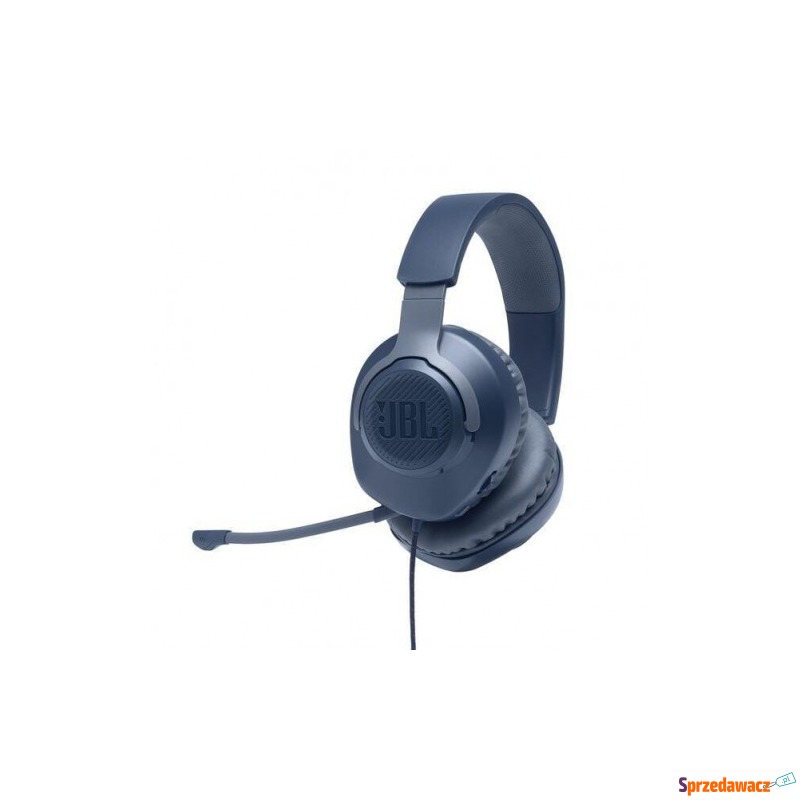 QUANTUM 100 słuchawki wokółuszne Gaming Niebieskie - Słuchawki, mikrofony - Żelice