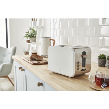 Toster Swan Nordic Toaster ST14610WHTN (900W; kolor biały)