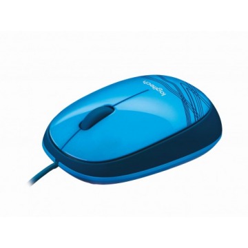Mysz Logitech 910-003114 (optyczna; 1000 DPI; kolor niebieski)