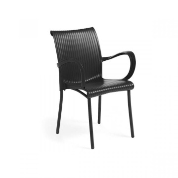 Krzesło Dama Nardi - Antracyt
