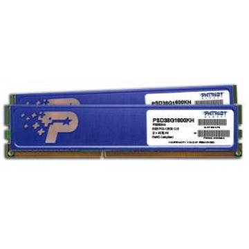 Zestaw pamięci Patriot Memory Signature PSD38G1600KH (DDR3 ; 2 x 4 GB; 1600 MHz; CL11)