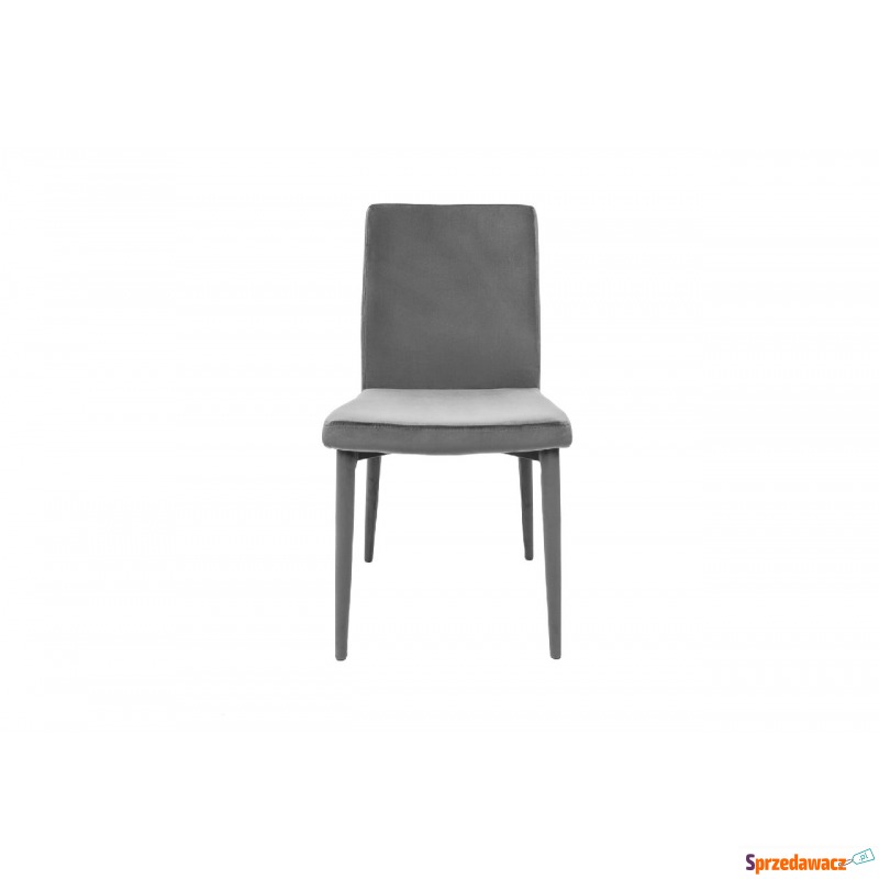 Krzesło Italy szare aksamitne - Krzesła kuchenne - Nowy Sącz