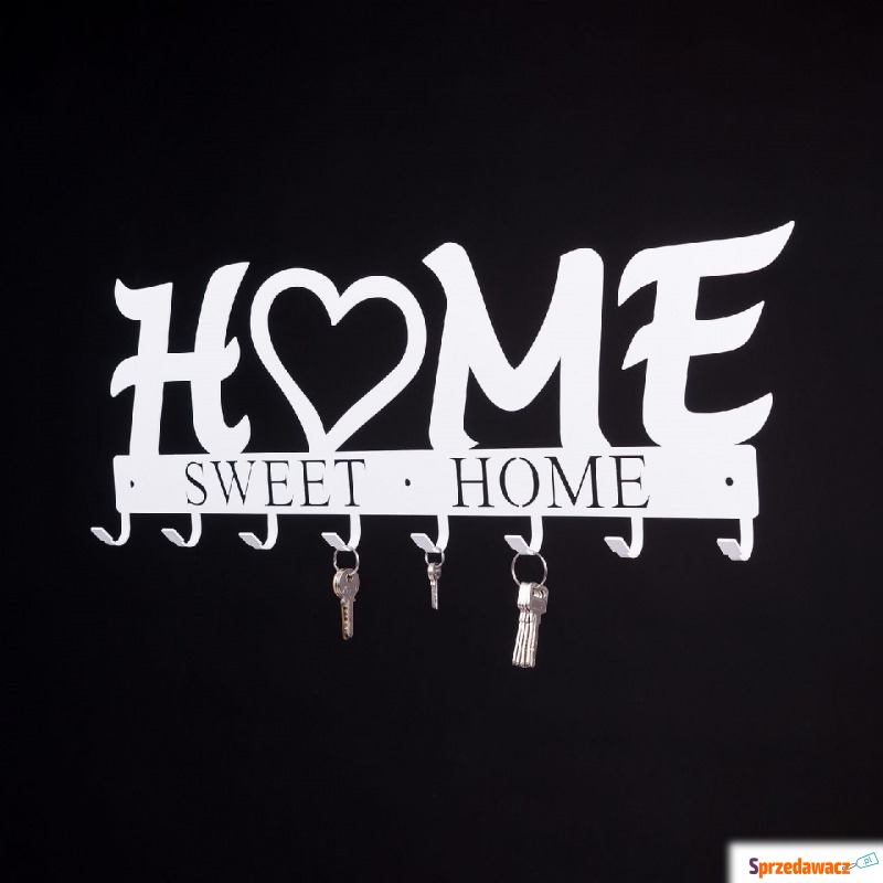 Wieszak Home Sweet Home 02 biały - Wieszaki - Żory