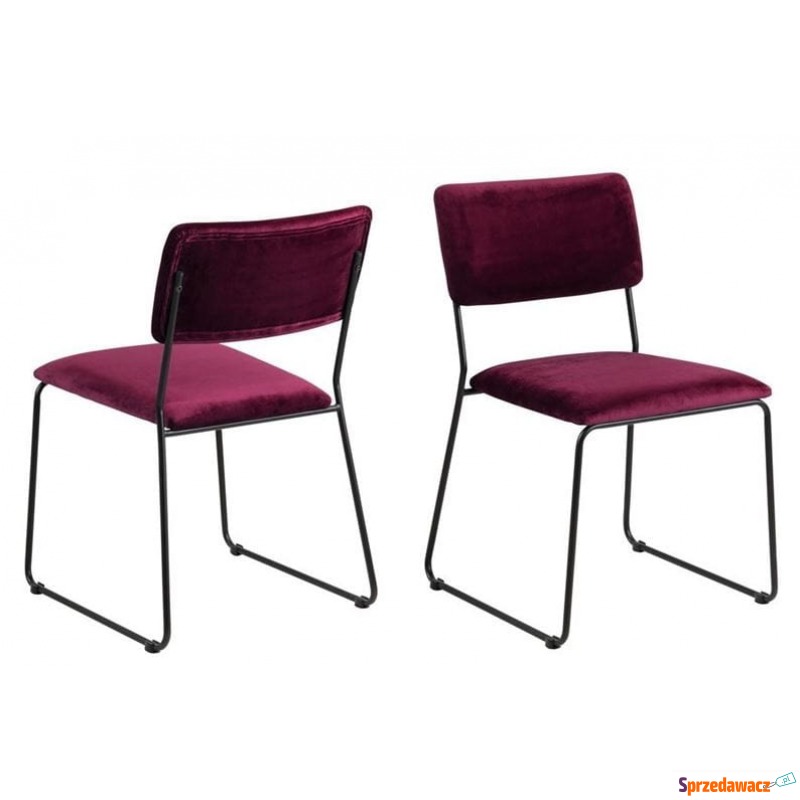 Krzesło Cornelia fioletowy - Krzesła kuchenne - Włocławek