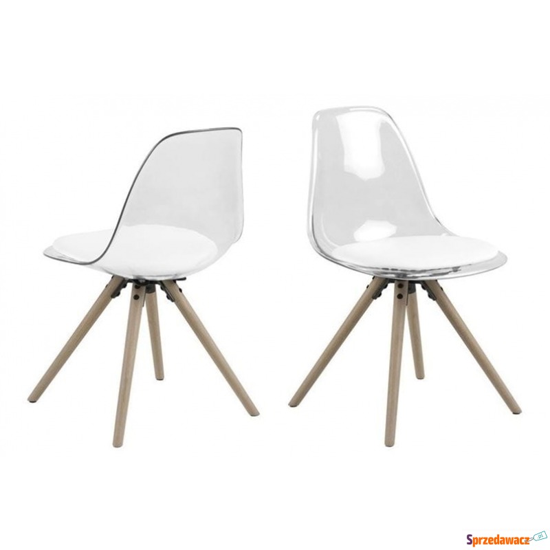 Krzesło Henning biały - Krzesła kuchenne - Orzesze