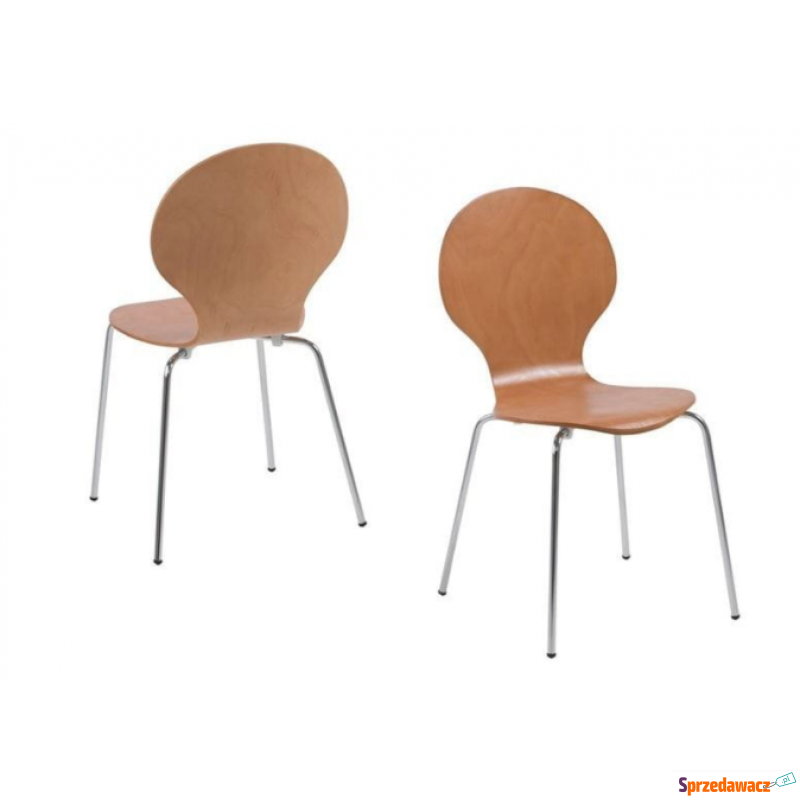 Krzesło Marcus brązowy jasny - Krzesła kuchenne - Jabłowo