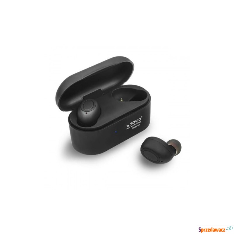 Słuchawki SAVIO TWS-04 (bluetooth; bezprzewodowe,... - Słuchawki, mikrofony - Gorlice