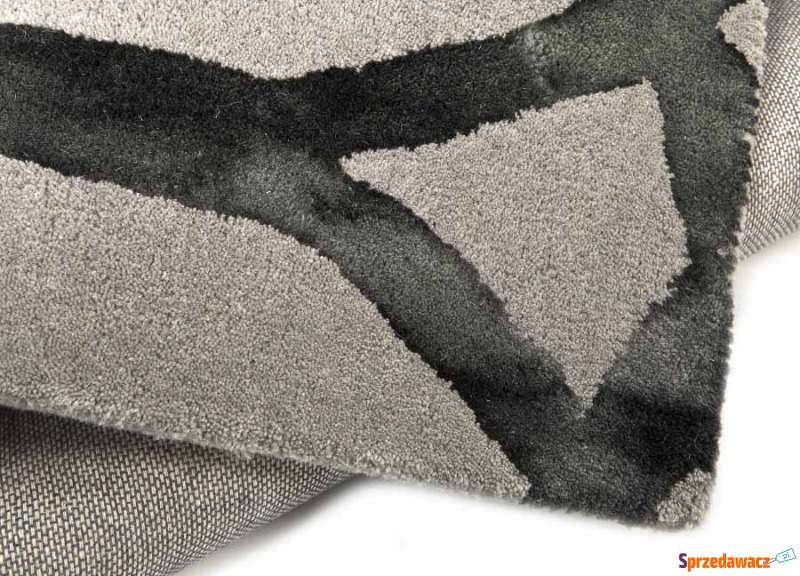 Dywan wełniany Grey/Charcoal 200x300 cm - Dywany, chodniki - Wejherowo
