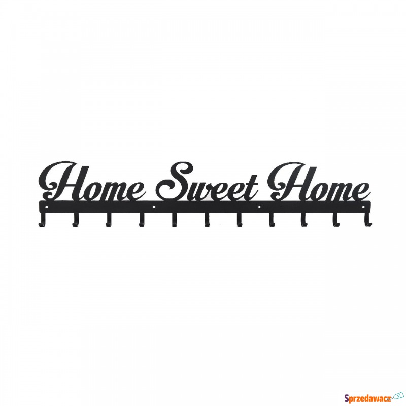 Wieszak Home Sweet Home 01 czarny - Wieszaki - Jabłowo