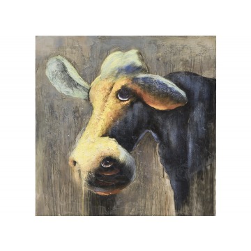 Obraz na płótnie 100x100cm Krowa półcień