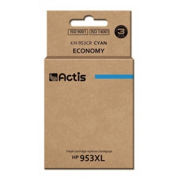 Tusz ACTIS KH-953CR (zamiennik HP 953XL F6U16AE; Premium; 25 ml; niebieski)