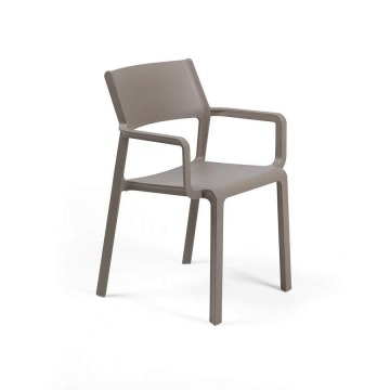 Krzesło Trill Arm Nardi - Tortora