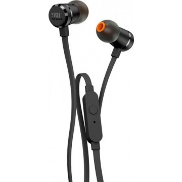 Słuchawki z mikrofonem JBL T290 Czarne (kolor czarny)