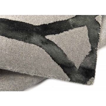 Dywan wełniany Grey/Charcoal 160x230