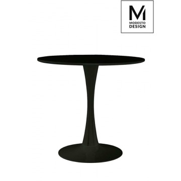 Stół Tulip 80 cm Modesto Design - czarny