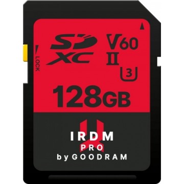 Micro SD 128GB V60 (UHS-II U3) IRDM PR