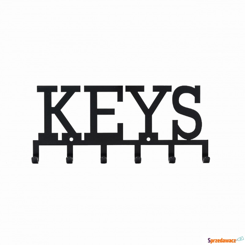 Wieszak Keys czarny - Wieszaki - Grudziądz