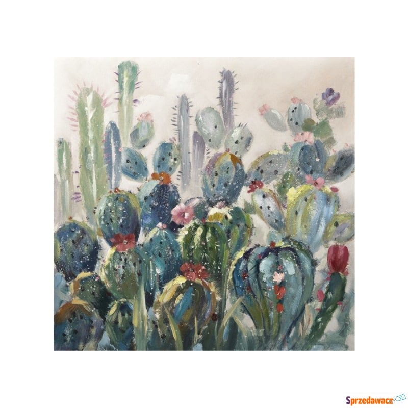 Obraz 100x100cm Kaktusy - Obrazy - Ugoszcz