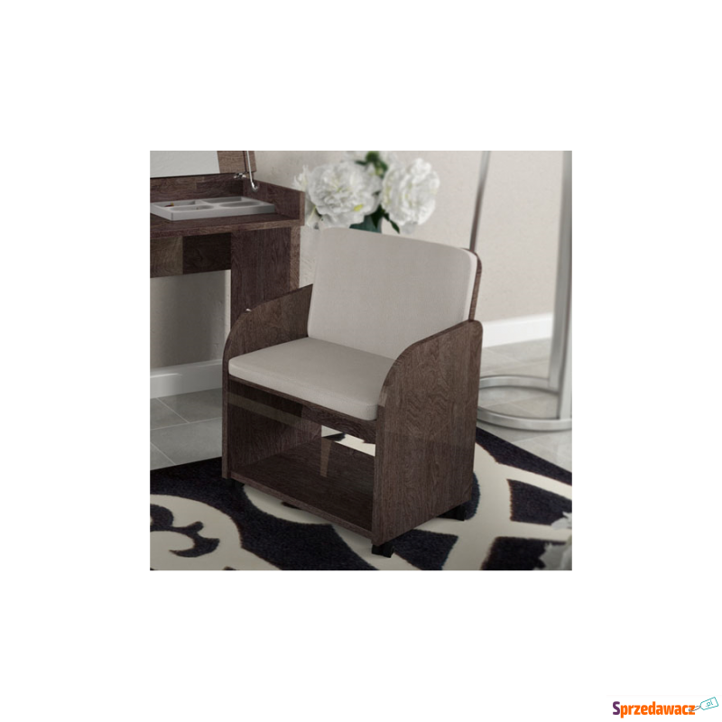 Fotel do sypialni Prestige Umber (PRBUMPF01) - Sofy, fotele, komplety... - Świętochłowice