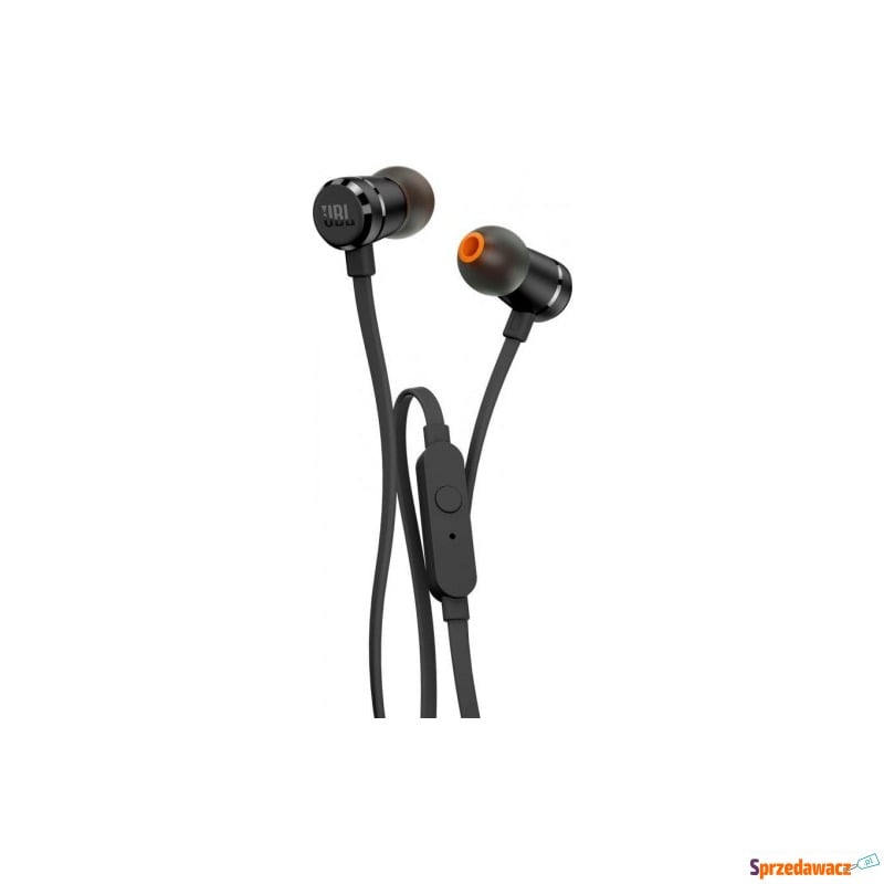 Słuchawki z mikrofonem JBL T290 Czarne (kolor... - Zestawy słuchawkowe - Augustów