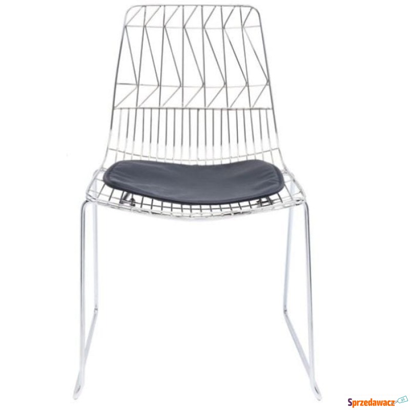 Kare Krzesło Solo Black Chrome 2 - Krzesła kuchenne - Chełm