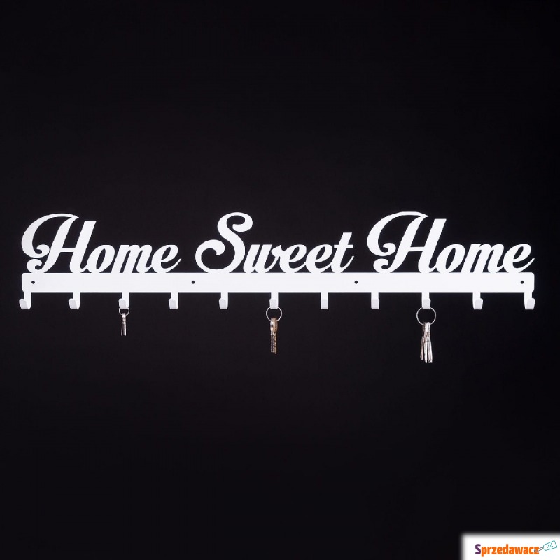 Wieszak Home Sweet Home 01 biały - Wieszaki - Łowicz