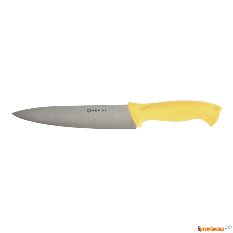Nóż kuchenny Hendi zółty 33cm - Sztućce, noże - Radomsko