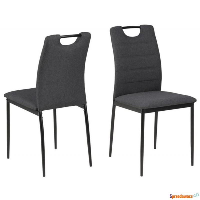 Krzesło Dia czarny - Krzesła kuchenne - Kołobrzeg