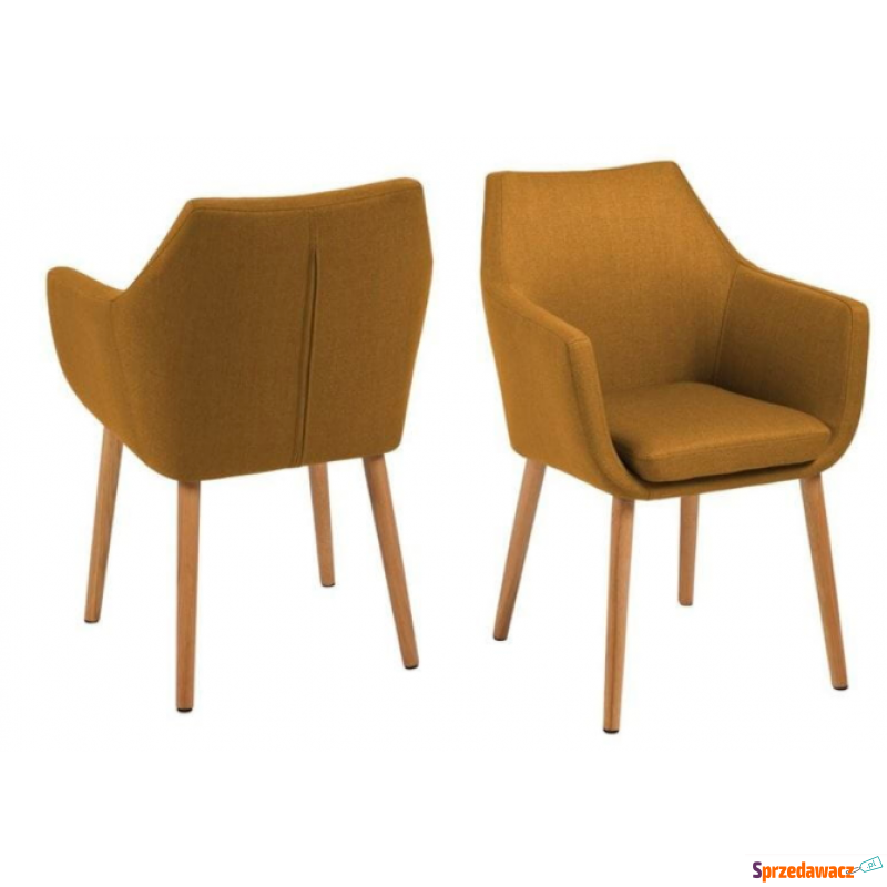 Krzesło Nora musztardowy - Krzesła kuchenne - Knurów
