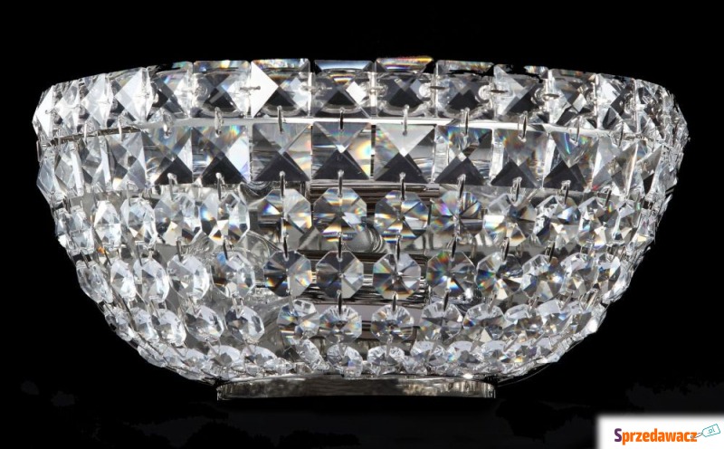 Lampa kinkiet kryształowy Basfor DIA100-WL-02-N - Lampy wiszące, żyrandole - Bielsko-Biała