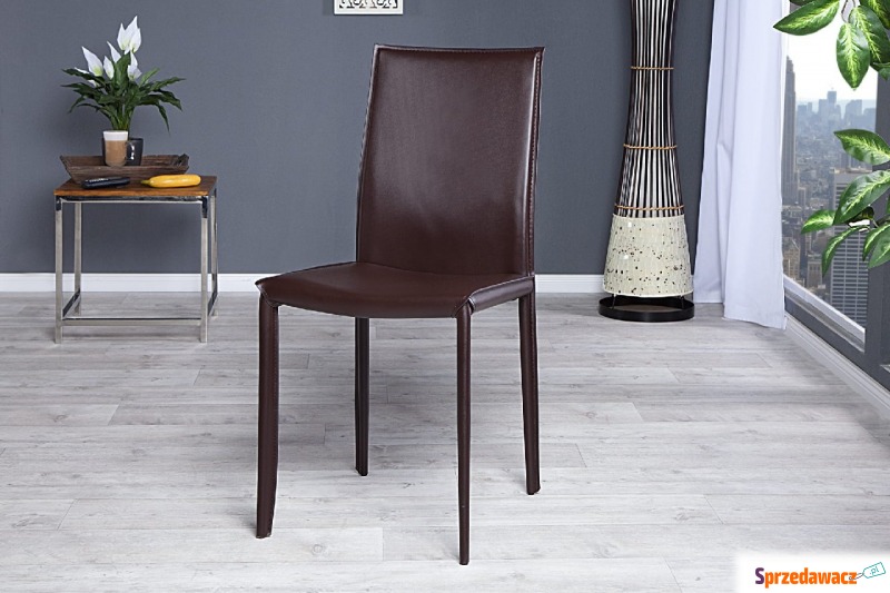 Krzesło Italy w kolorze kawowym - Krzesła kuchenne - Częstochowa