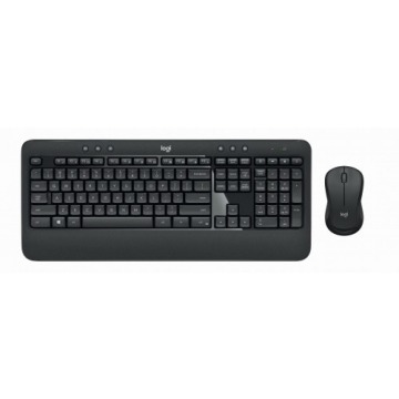 Zestaw klawiatura + mysz membranowa Logitech MK540 920-008685 (USB; kolor czarny; optyczna; 1000 DPI